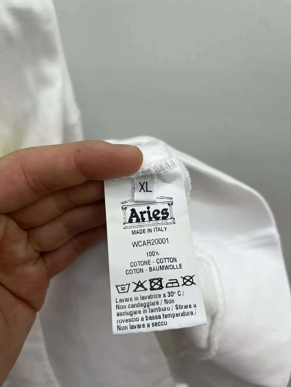 Aries Aries x White Claw Cotton Crewneck Sweatshirt Size US XL / EU 56 / 4 - 5 Thumbnail