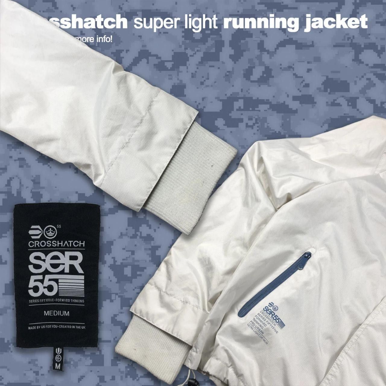 Other Lightweight Crosshatch running windbreaker jacket Size US M / EU 48-50 / 2 - 2 Thumbnail