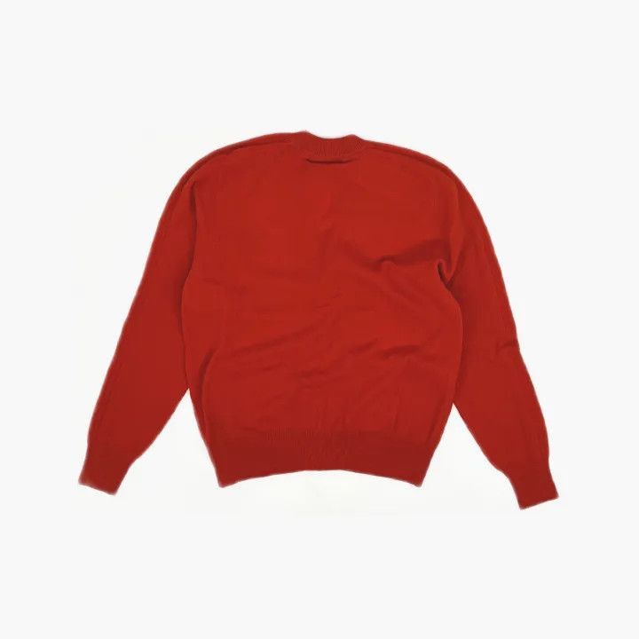 Gucci GUCCI x adidas Red Knit Long Sleeve Cardigan-2507 Size XS / US 0-2 / IT 36-38 - 3 Thumbnail
