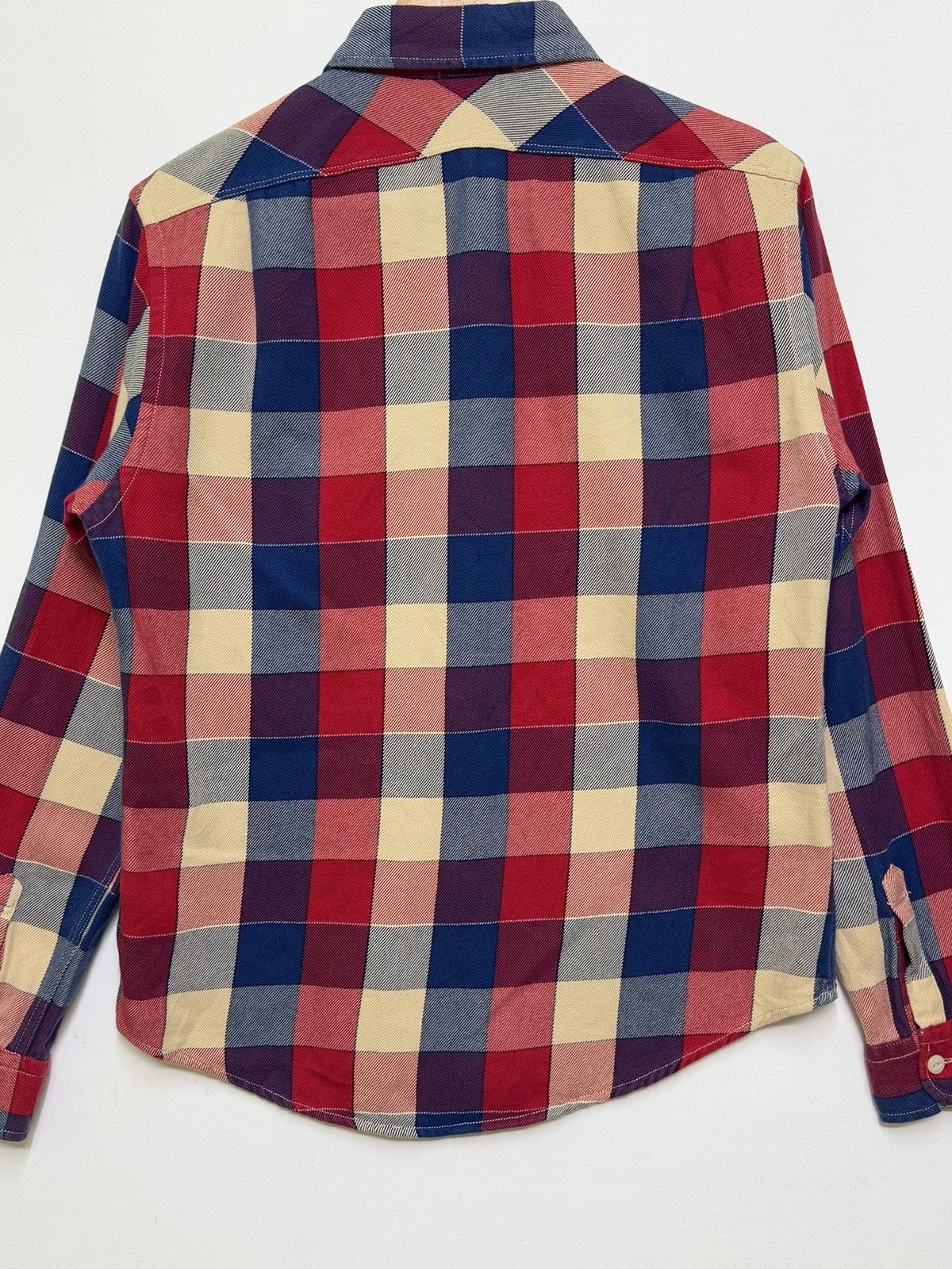 Flannel Flannel Vintage BACK NUMBER Plaid Design Size US M / EU 48-50 / 2 - 10 Thumbnail
