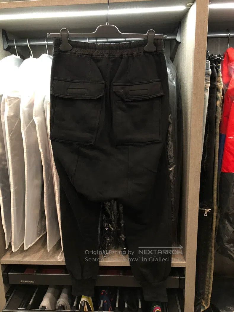 Rick Owens Rick Owens size XS Drop Crotch Drawstring Cuffed Sport Pan Size US 27 - 4 Thumbnail