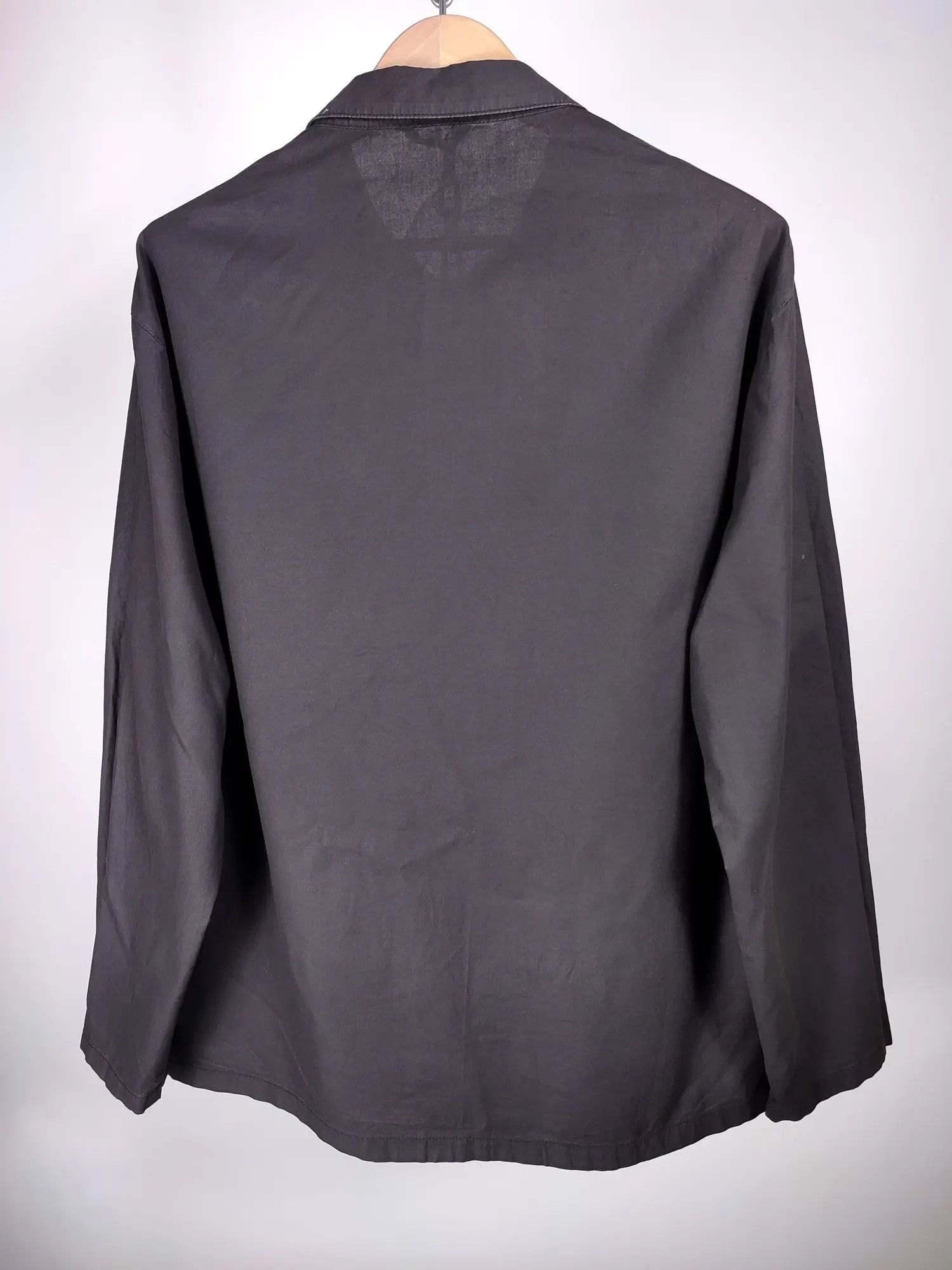 Emporio Armani 90's Emporio Armani Vintage Chore PU Worker jacket Size US XL / EU 56 / 4 - 11 Thumbnail