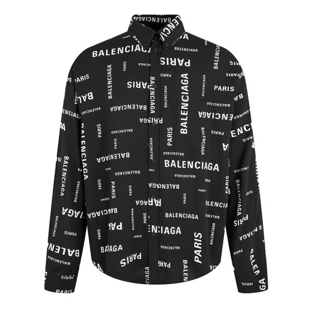 Japanese Brand Paris Logo Shirt Size US M / EU 48-50 / 2 - 1 Thumbnail