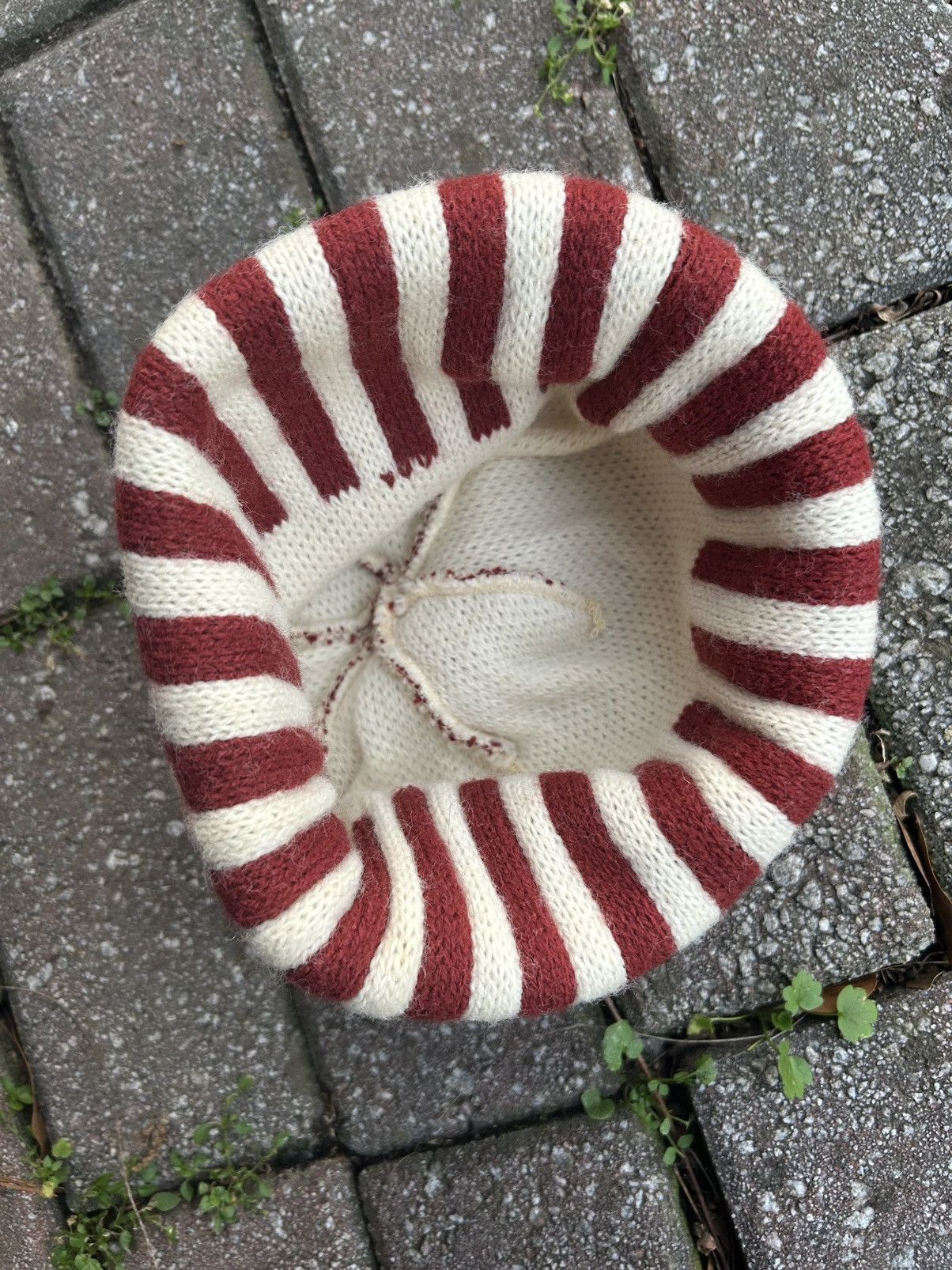 Vintage Vintage Peppermint Beanie Size ONE SIZE - 2 Thumbnail