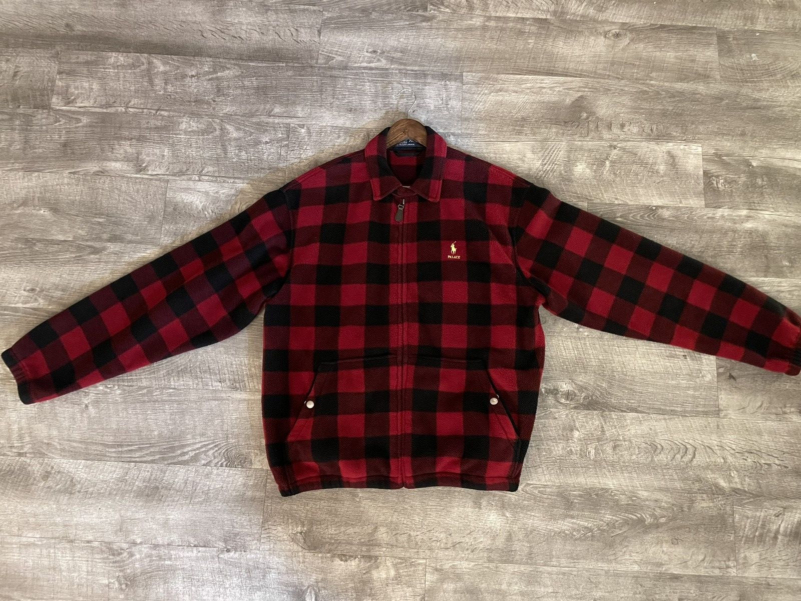 Palace Polo Ralph Lauren Polo by Ralph Lauren x Palace Fleece Jacket Grailed