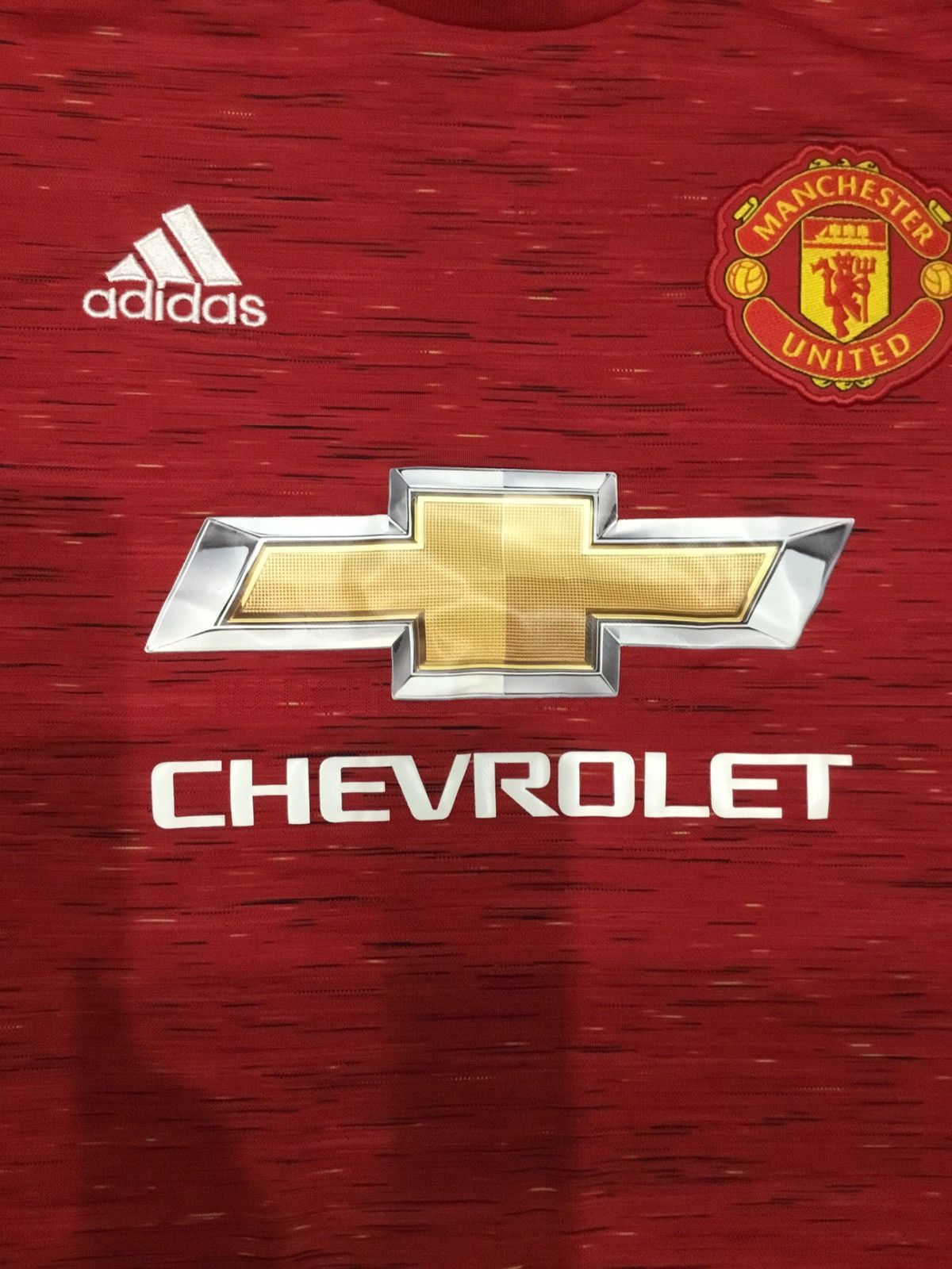 Adidas Manchester United 2020/21 Home Shirt Size L Size US L / EU 52-54 / 3 - 4 Thumbnail