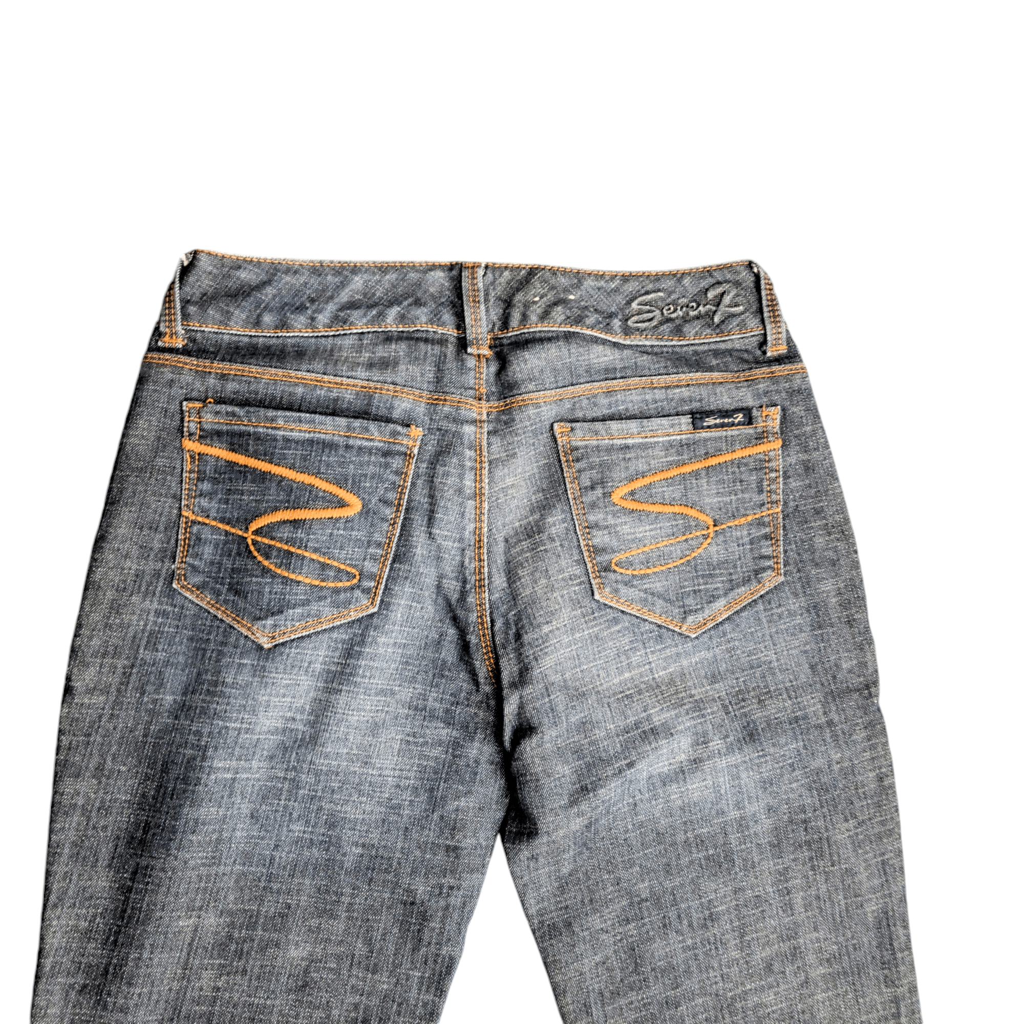 Seven 7 Seven 7 Jeans Sexy Flare Blue Jeans Size 30" / US 8 / IT 44 - 7 Thumbnail