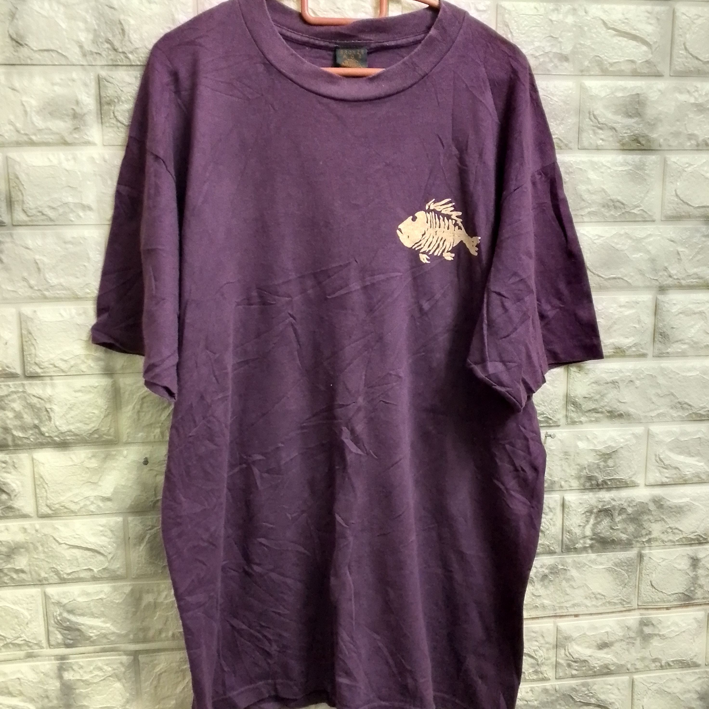 Vintage Vtg 90s Bronze Age USA Size US L / EU 52-54 / 3 - 3 Thumbnail