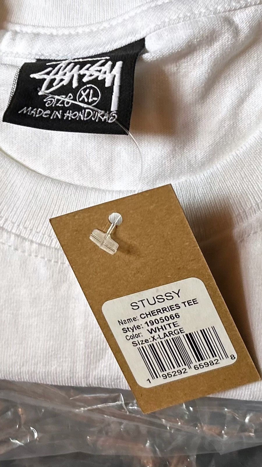 Stussy Stussy Strike Pigment Dyed Tee - Natural Size US XL / EU 56 / 4 - 4 Thumbnail