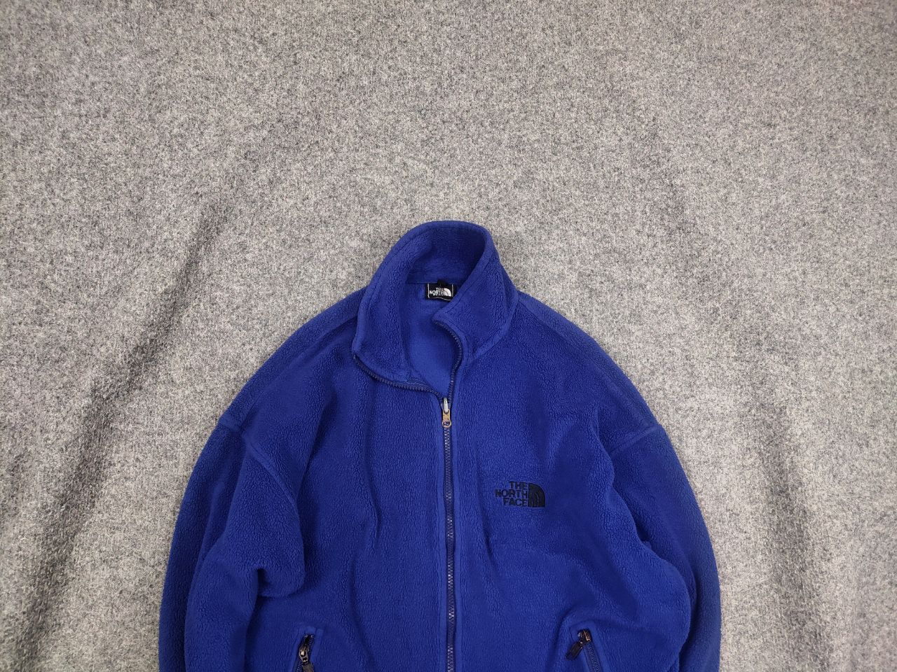 The North Face Vintage 90's The North Face Genezis Fleece Zip Blue Jacket Size US M / EU 48-50 / 2 - 1 Thumbnail