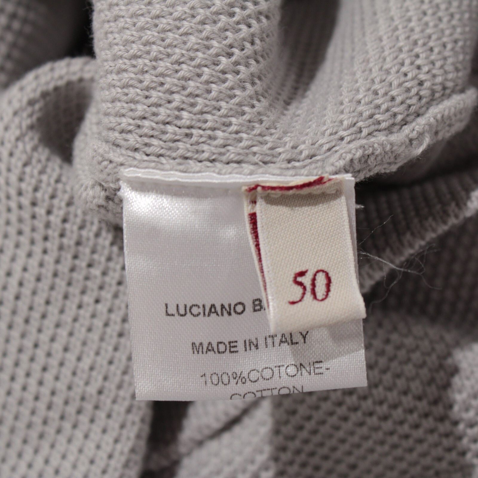 Luciano Barbera Luciano Barbera Sweater Size US M in Gray Size US M / EU 48-50 / 2 - 9 Thumbnail