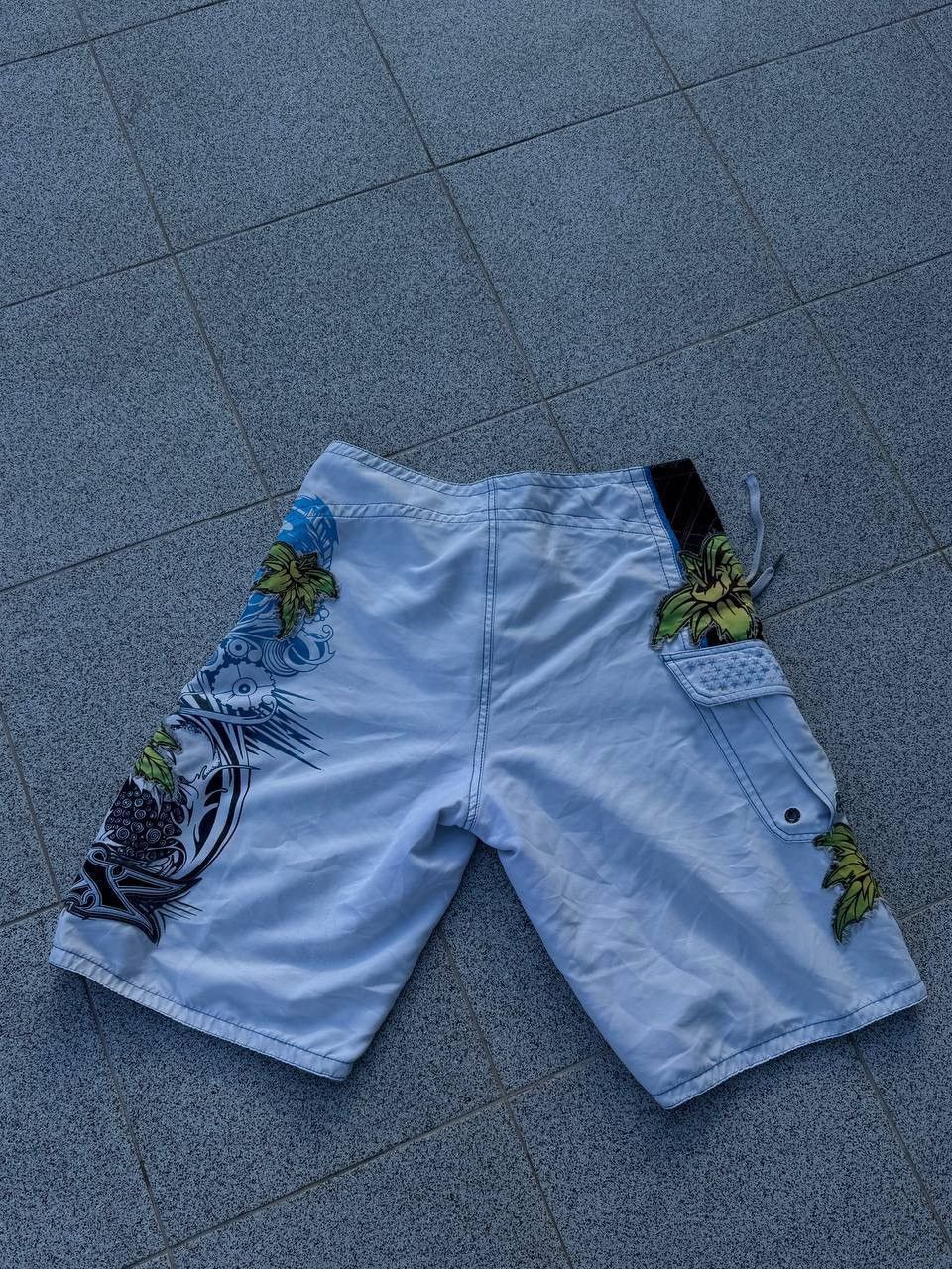 Fox Racing Vintage Fox Racing Deluxe Boardshorts Y2K Surf & Streetwear) Size US 32 / EU 48 - 5 Thumbnail