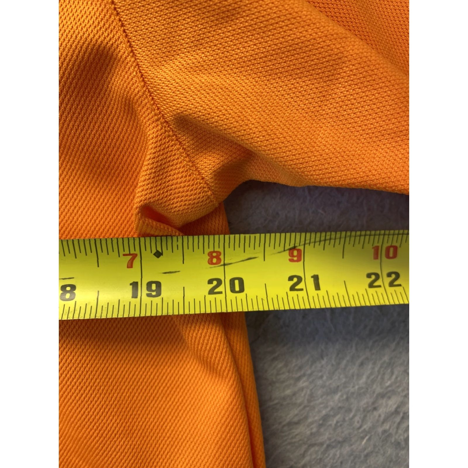 Adidas Adidas Polo Shirt Men S Orange Short Sleeve Golf Stretch Outdoors Tennis /110-34 Size US S / EU 44-46 / 1 - 6 Thumbnail