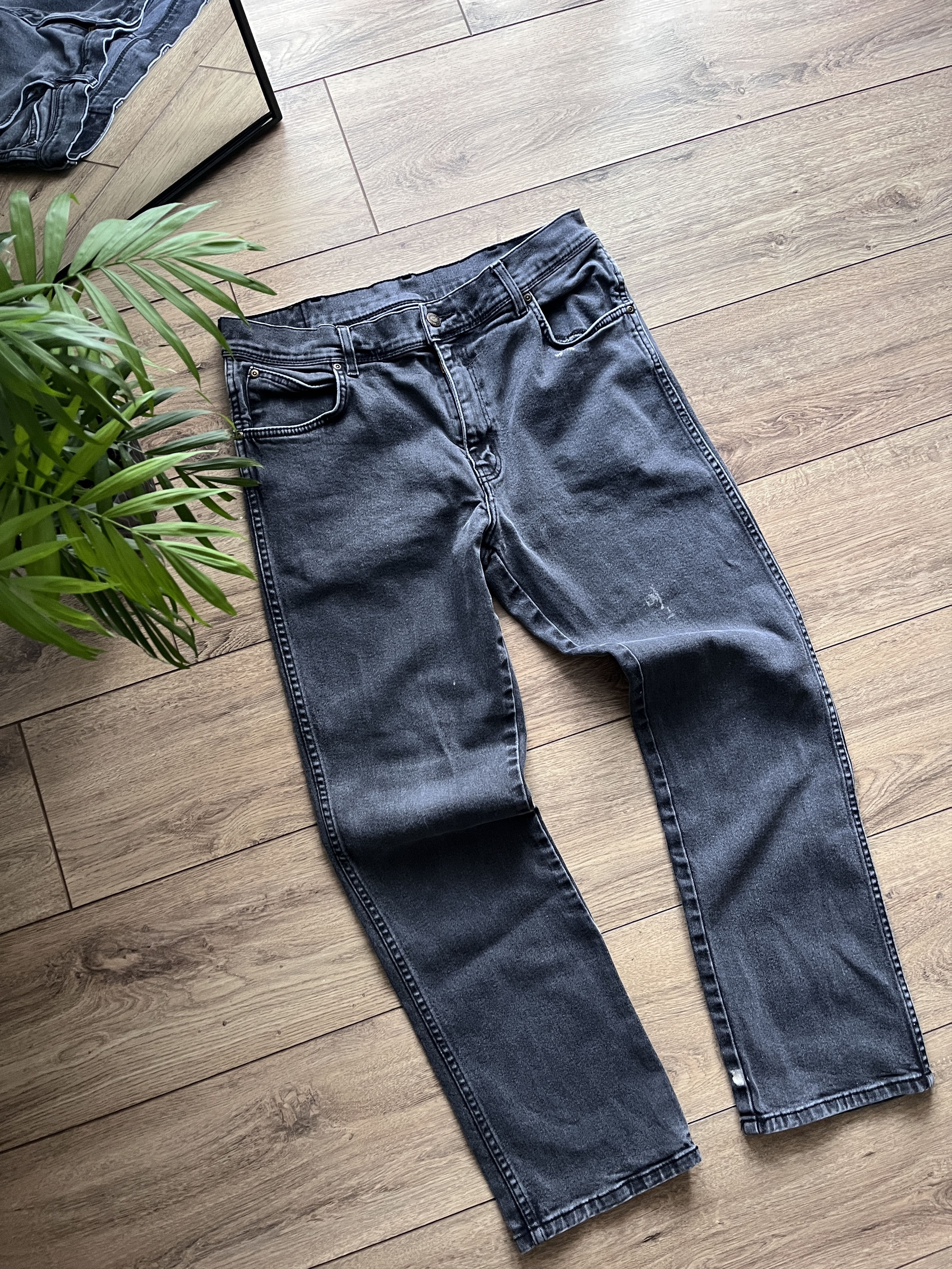 Vintage × Wrangler Vintage Y2KPainted Wrangler Denim Pants 36x30 Size US 36 / EU 52 - 2 Thumbnail