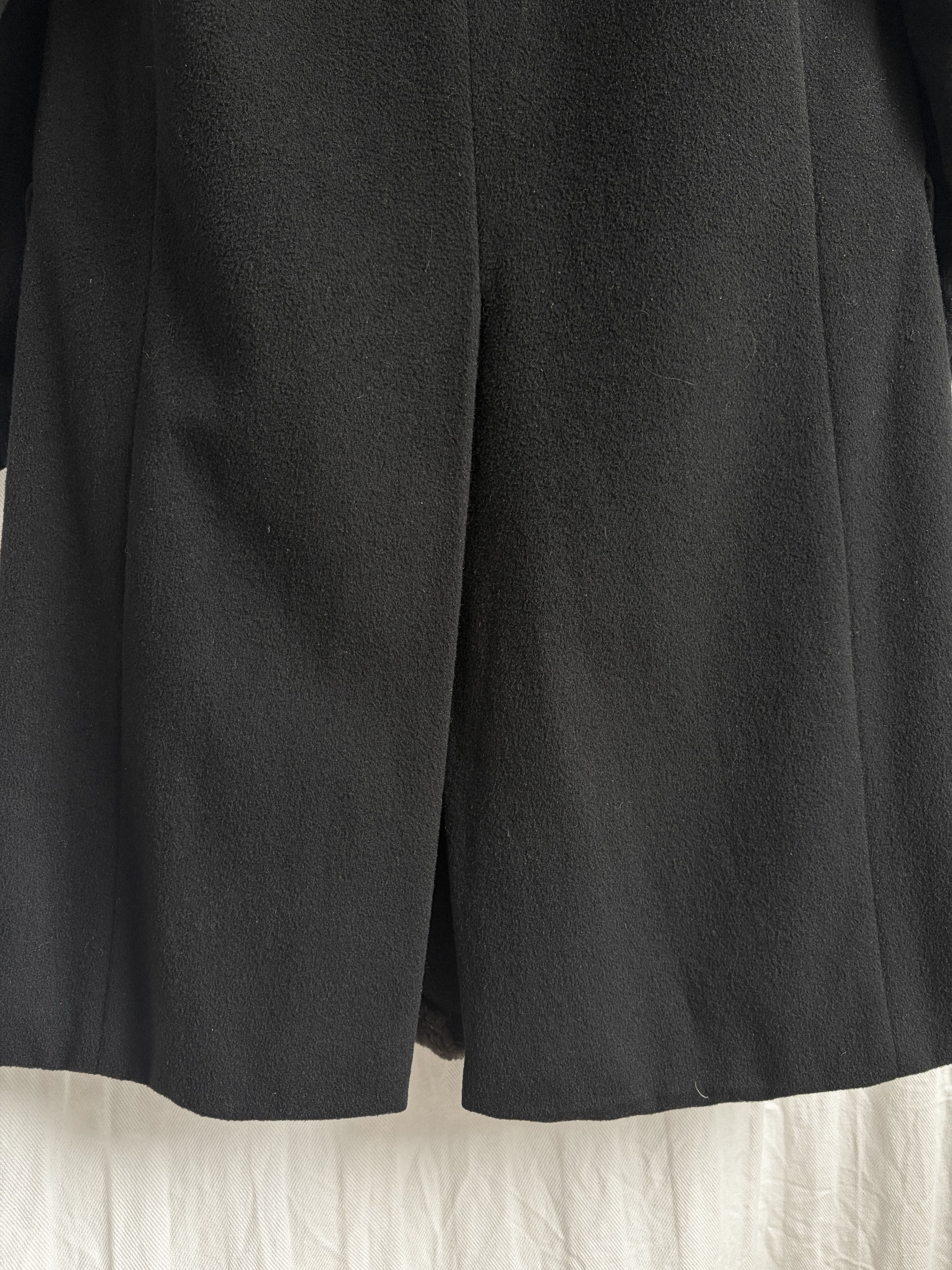 Dries Van Noten AW98 Embroidered Wool Coat w/ Fur Trim Size XS / US 0-2 / IT 36-38 - 8 Thumbnail