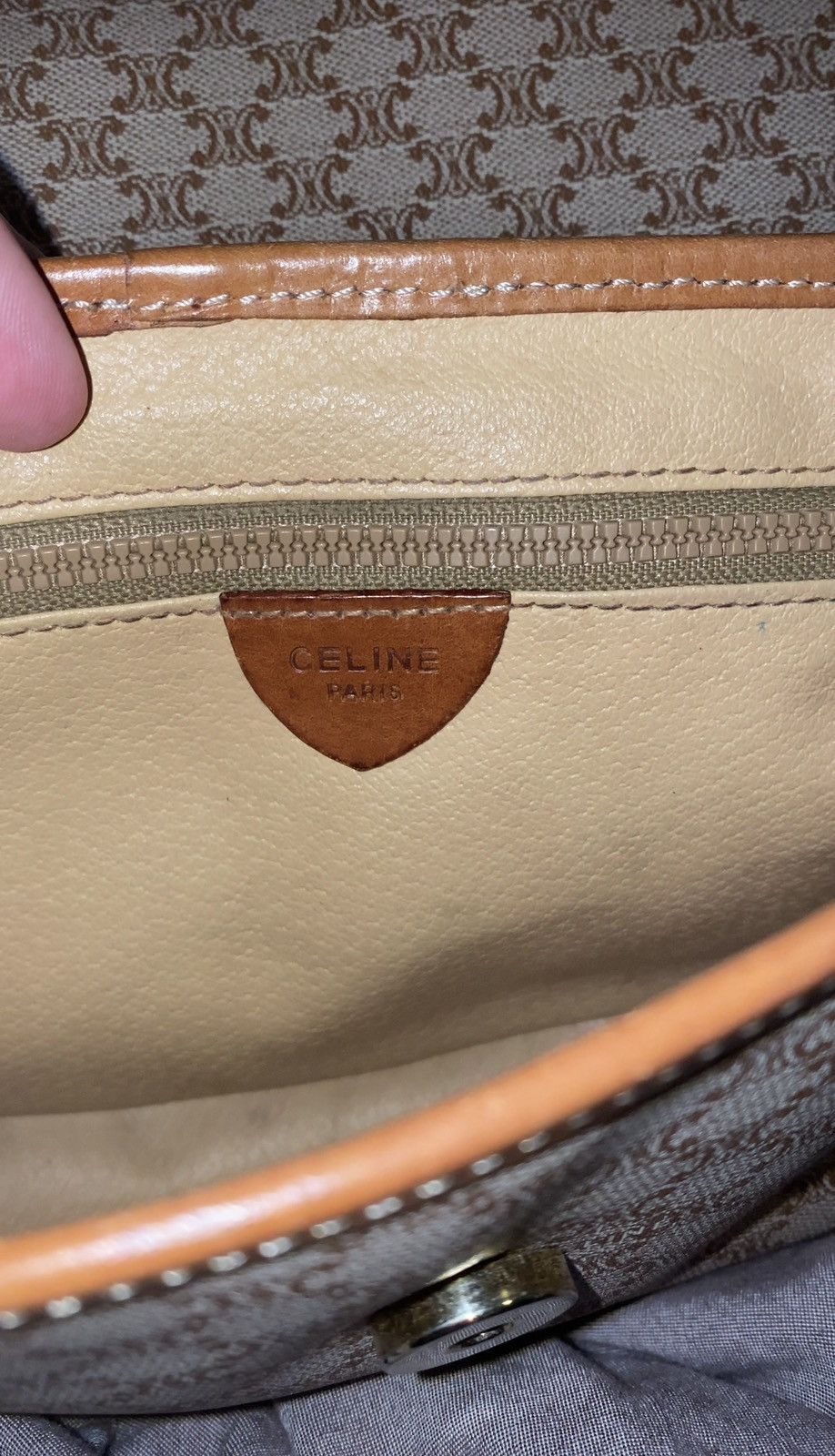 Celine celine paris shoulder bag/purse Size ONE SIZE - 4 Thumbnail