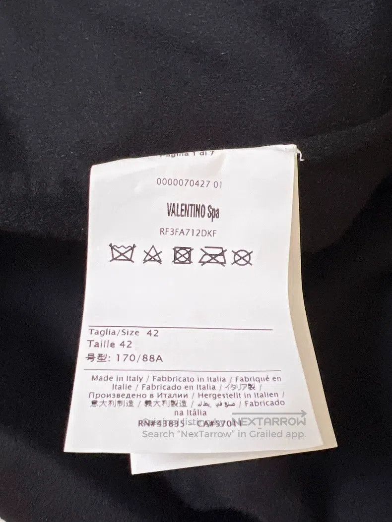 Valentino Valentino Women's black woolen coat Size M / US 6-8 / IT 42-44 - 4 Thumbnail