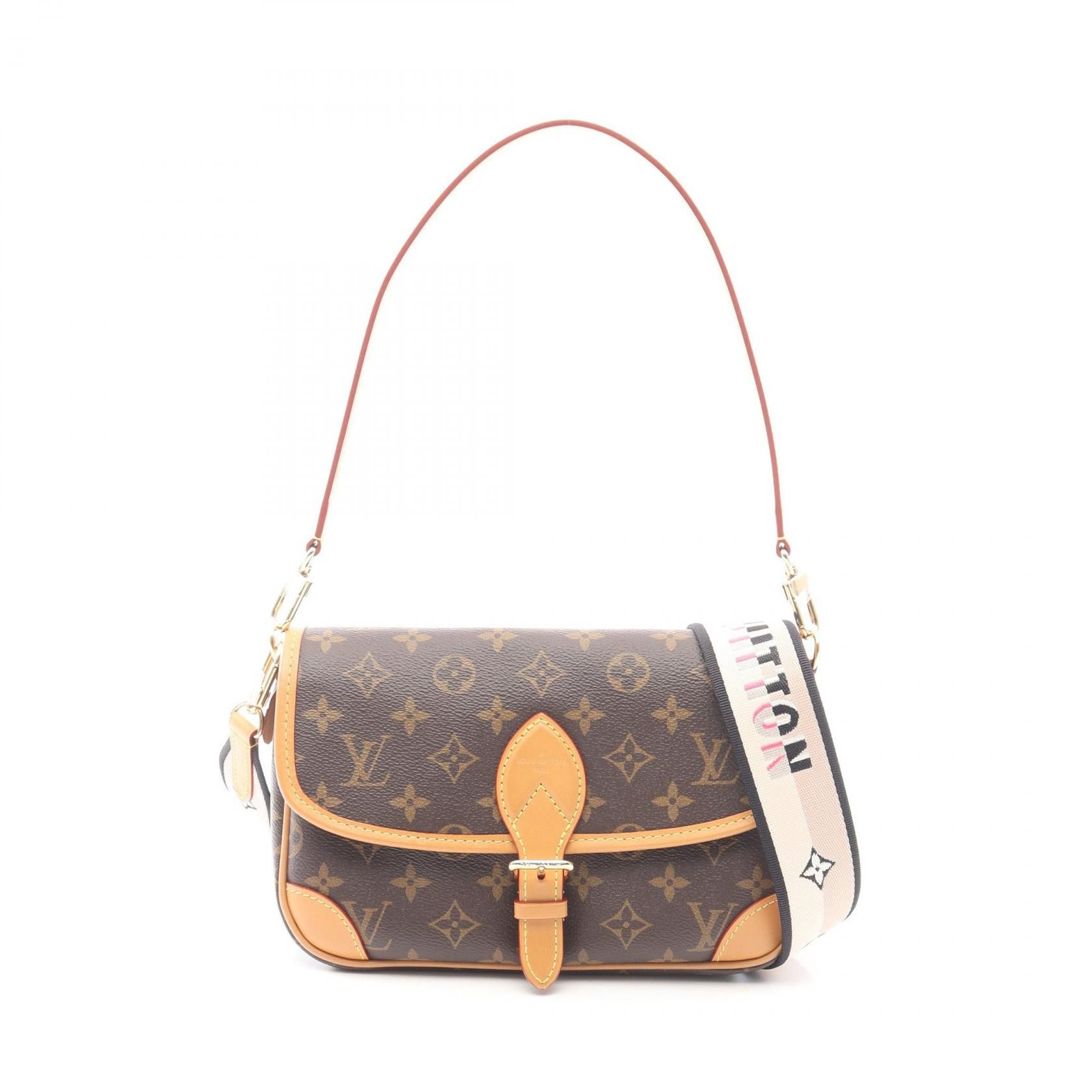Louis Vuitton Louis Vuitton Louis Vuitton Diane NM PM Monogram shoulder bag Textile Shoulder Bag M45985 DUTY FREE for USA Size ONE SIZE - 1 Thumbnail