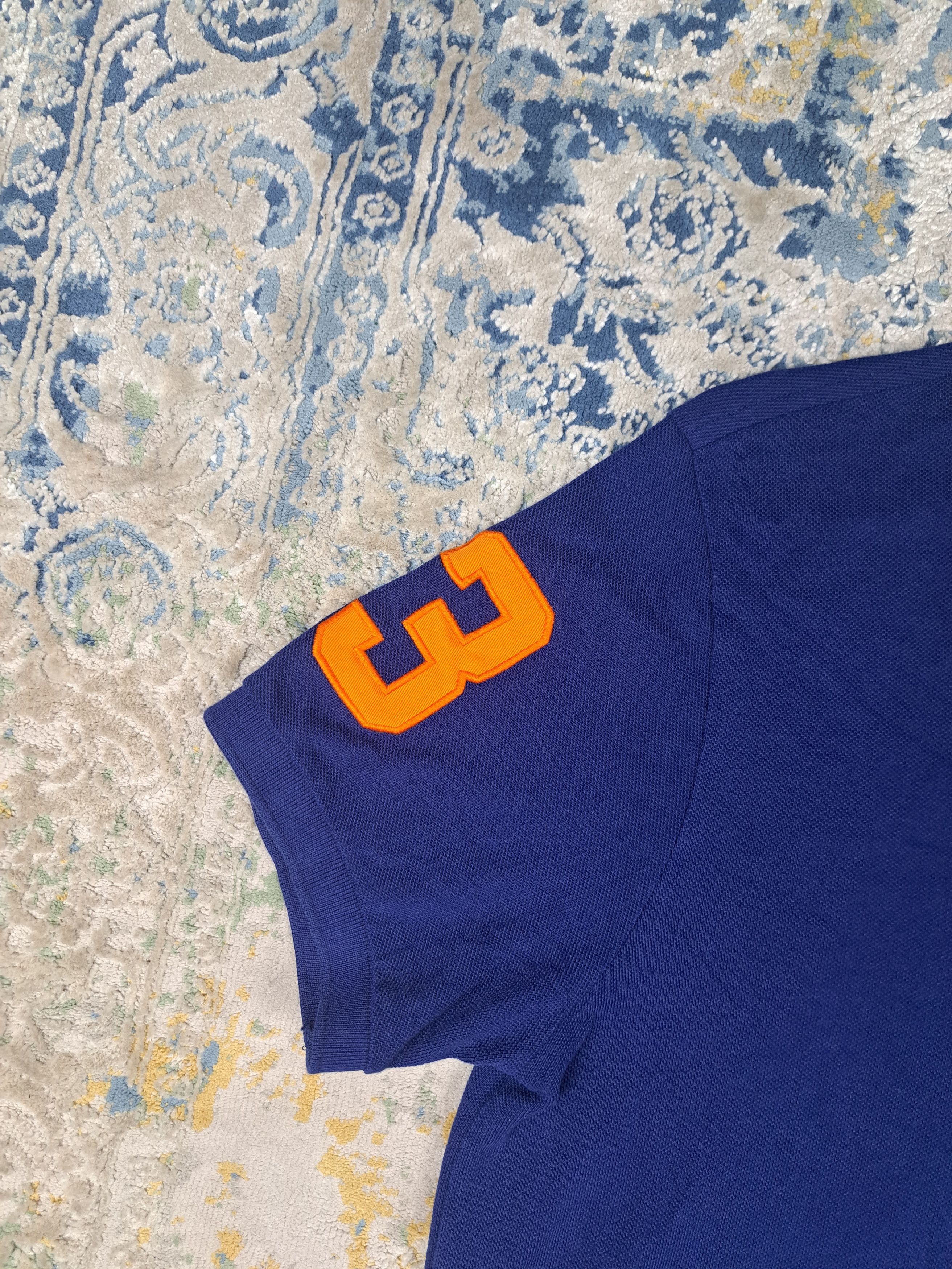 Polo Ralph Lauren Ralph Lauren Big Pony Neon Orange "3" Polo Shirt y2k Drip Size US M / EU 48-50 / 2 - 3 Thumbnail