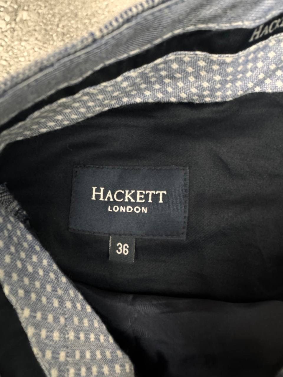 Hackett Hackett London Men Linen Suit Slim Fit Grey Size L Size 36R - 12 Thumbnail