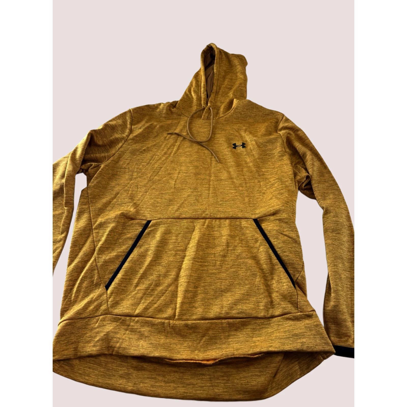 Under Armour Under Armour Hoody Sweater Large L Goldish Pattern Mens Size US L / EU 52-54 / 3 - 1 Thumbnail