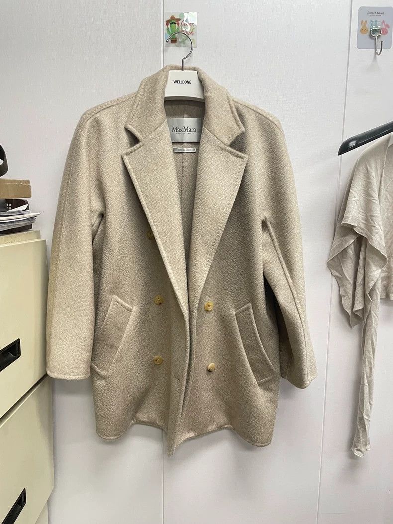 Max Mara Max Mara Cashmere cropped coat Size M / US 6-8 / IT 42-44 - 1 Thumbnail