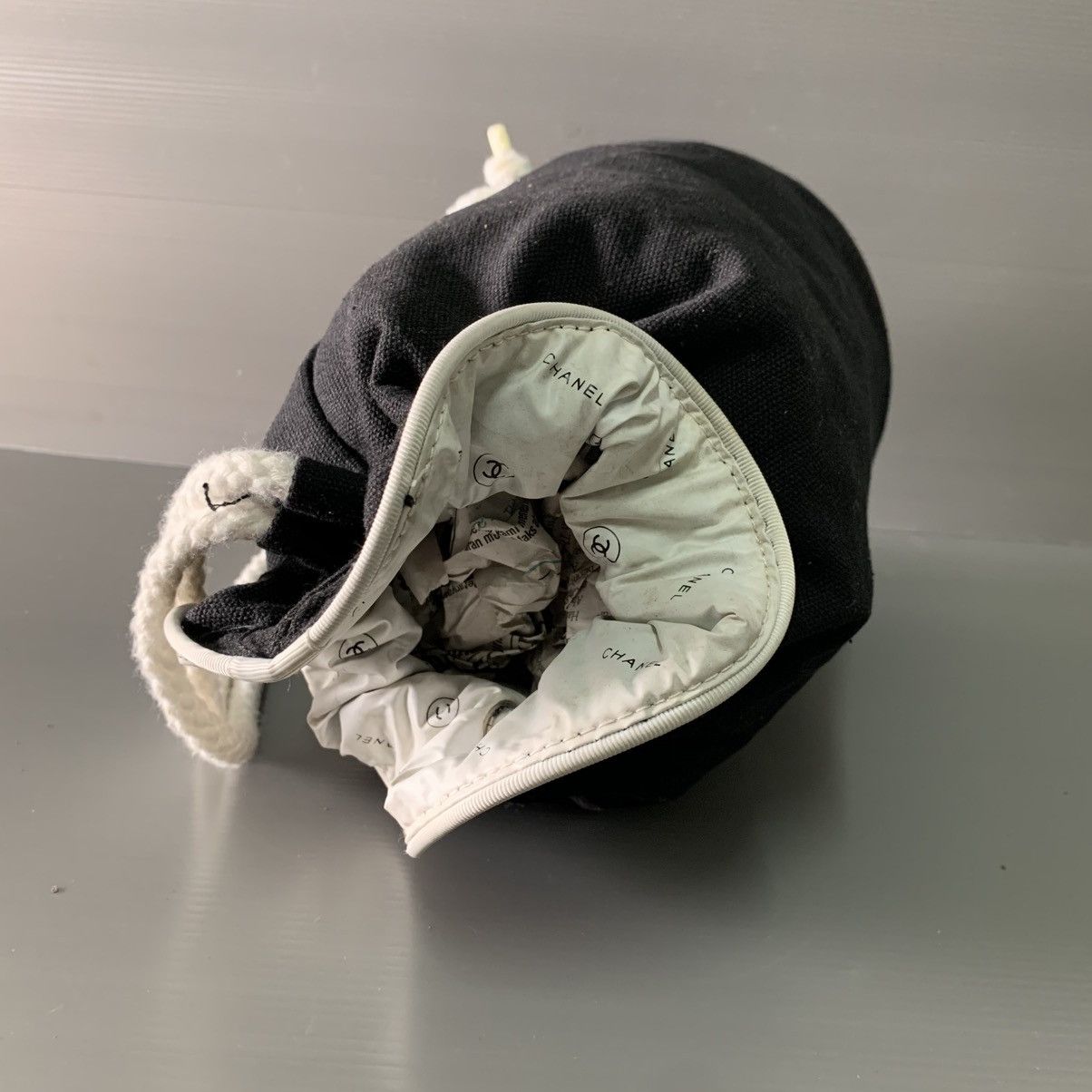 Vintage Chanel Canvas Mini Backpack Size ONE SIZE - 10 Thumbnail
