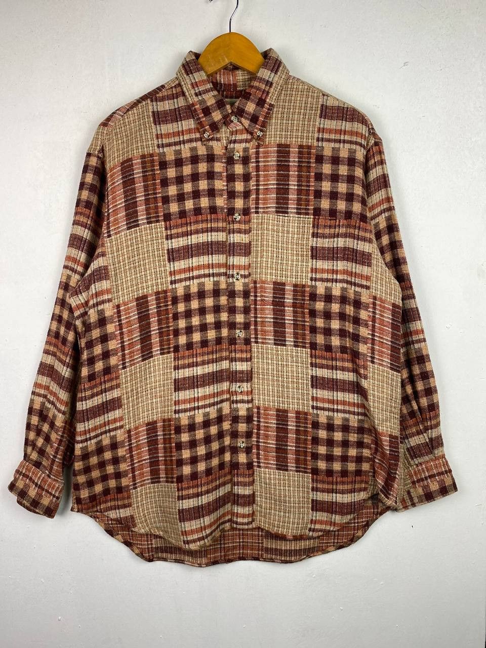 Japanese Brand vintage japanese brand patchworls shirt nice design Size US M / EU 48-50 / 2 - 1 Thumbnail