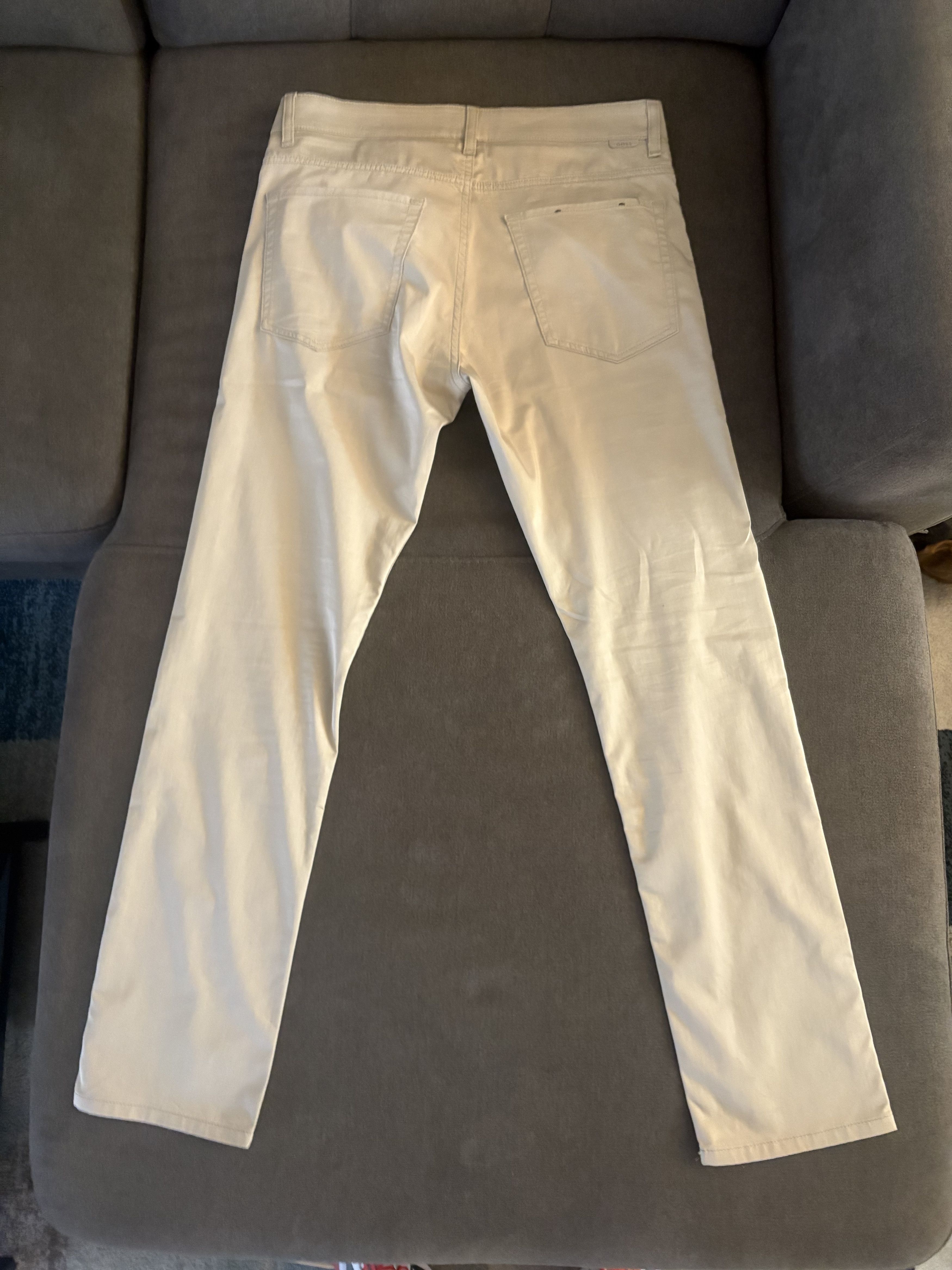 Hugo Boss Hugo Boss Delaware Slim-Fit Trousers in Stretch Satin 32x32 Size US 32 / EU 48 - 2 Thumbnail