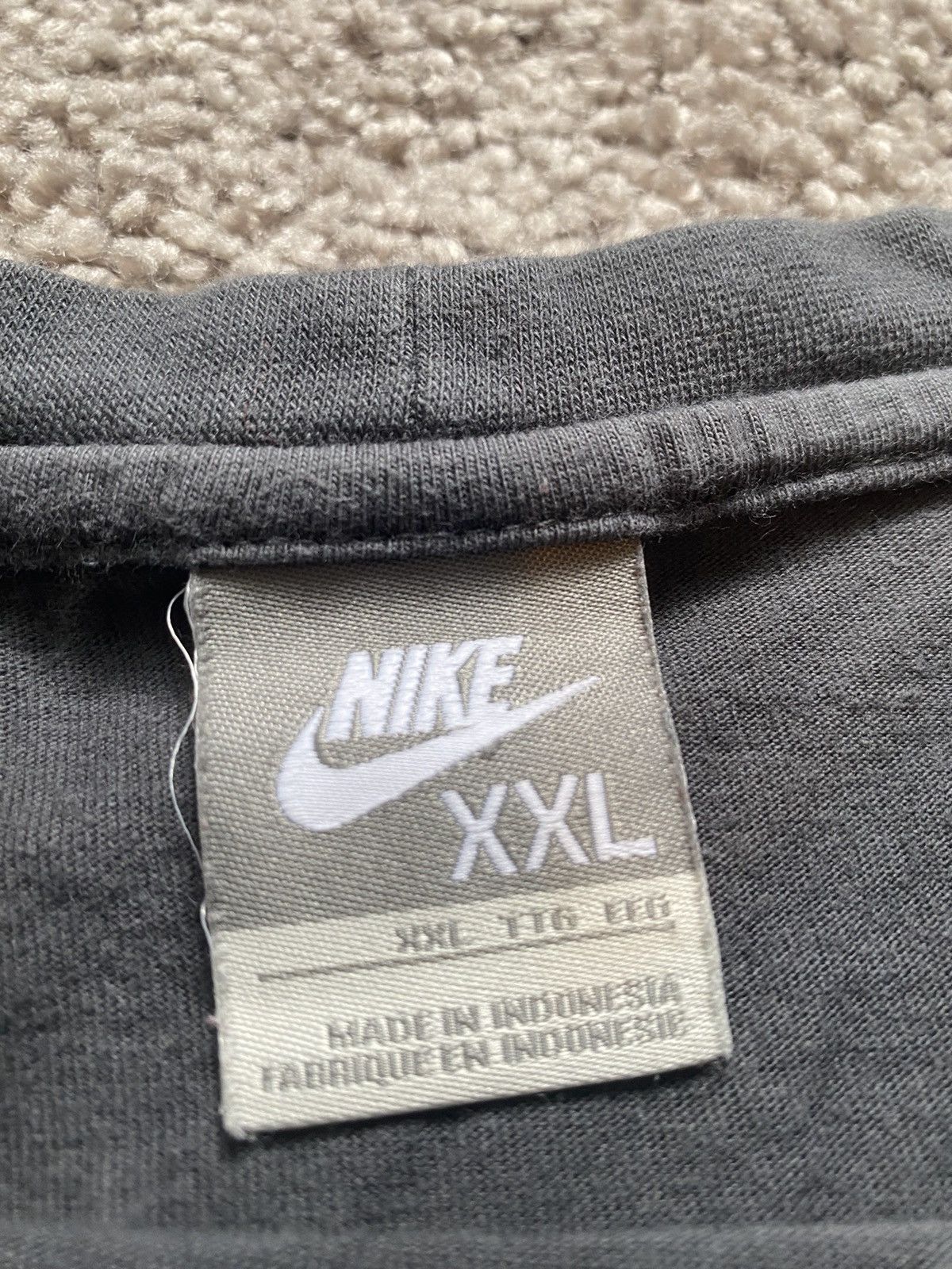 Nike × Vintage Vintage Y2K Nike Tee Shirt Size US XXL / EU 58 / 5 - 5 Thumbnail