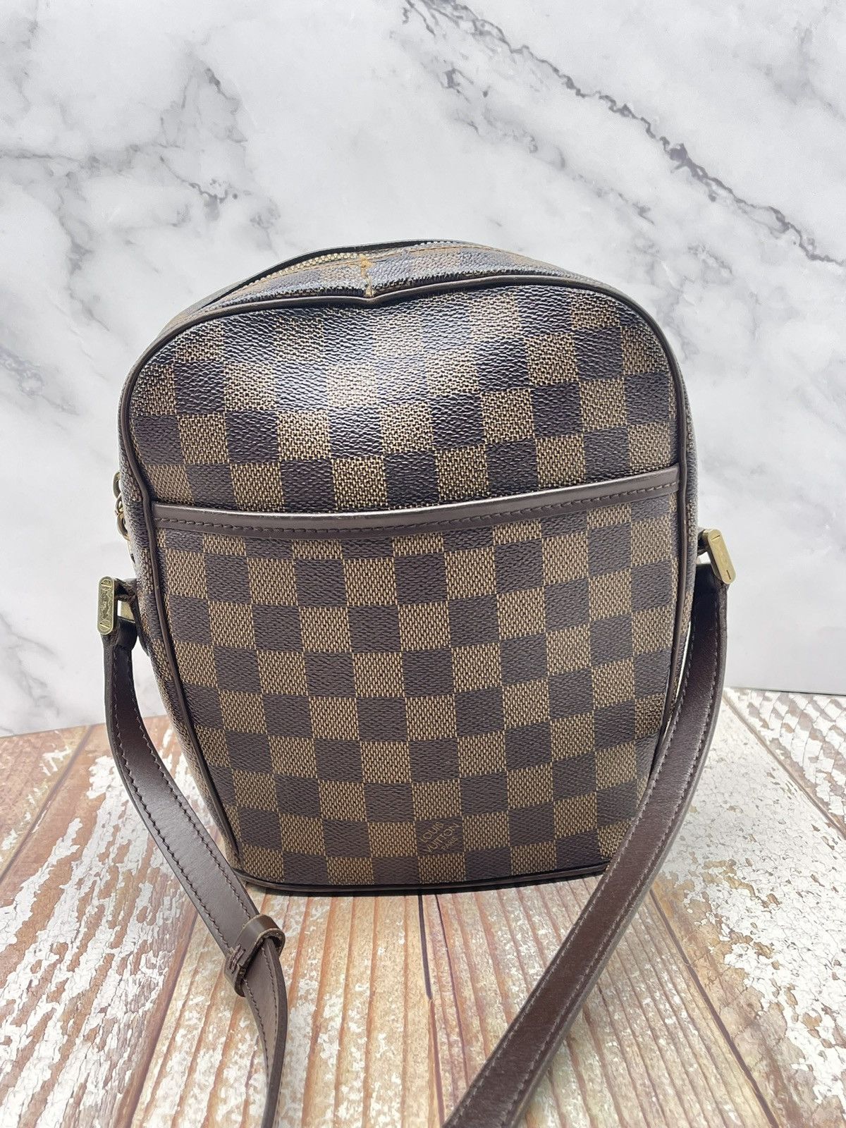 Louis Vuitton Louis Vuitton Damier Ebene Ipanema PM Size ONE SIZE - 1 Thumbnail