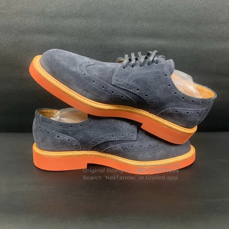 Louis Vuitton Louis Vuitton Block British style suede leather shoes Size US 6 / EU 39 - 4 Thumbnail