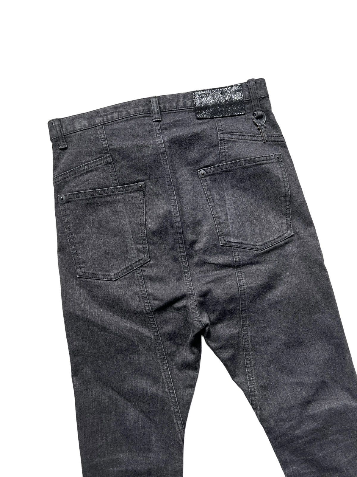 Japanese Brand Moonage Devilment 🇯🇵 Drop Crotch Skinny Jeans Size US 30 / EU 46 - 6 Thumbnail