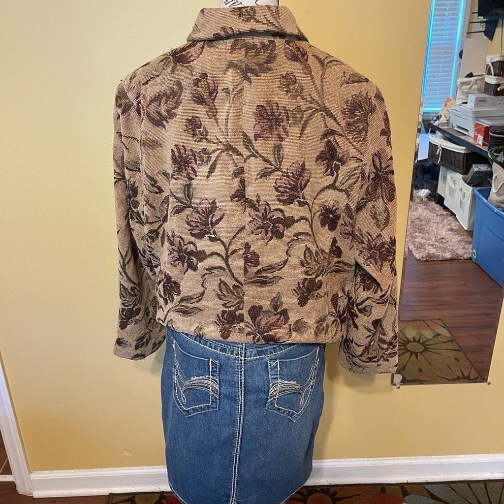 Other Floral Patterned vtg Women's Jacket fits a size M womens Size XL / US 12-14 / IT 48-50 - 2 Thumbnail