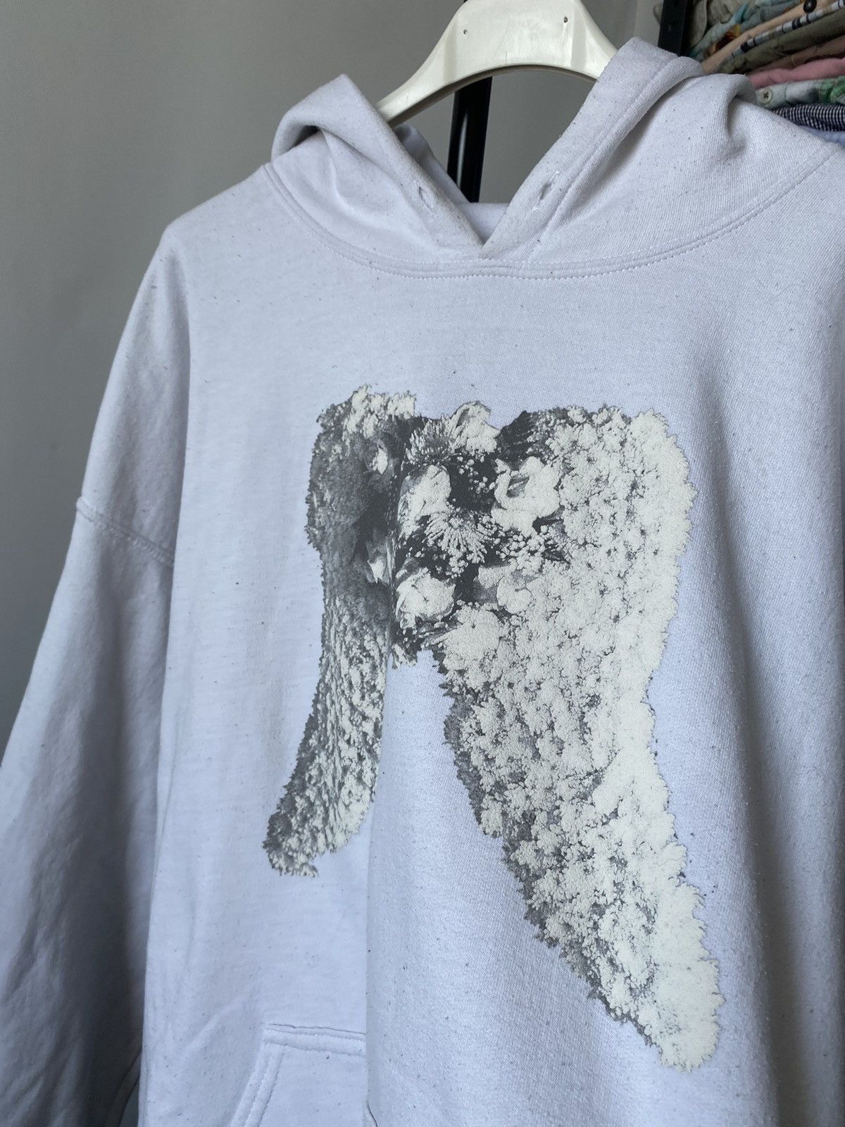 Band Tees 00s Depeche Mode Memento Mori White Hoodie Angel Size US XL / EU 56 / 4 - 3 Thumbnail