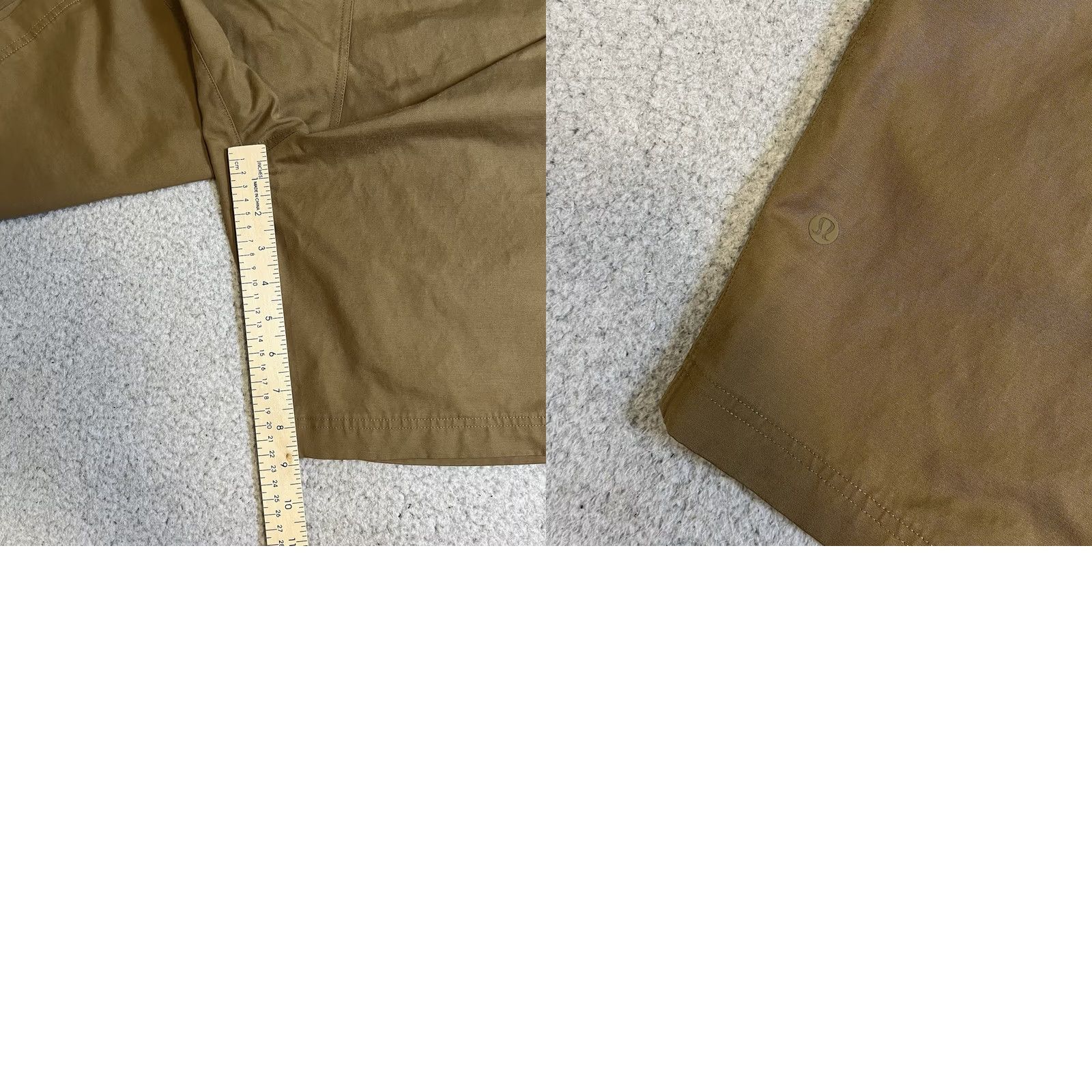 Lululemon Lululemon Commission Shorts Mens 34 Chino Khaki Stretch Golf Preppy Athletic Size US 34 / EU 50 - 9 Thumbnail