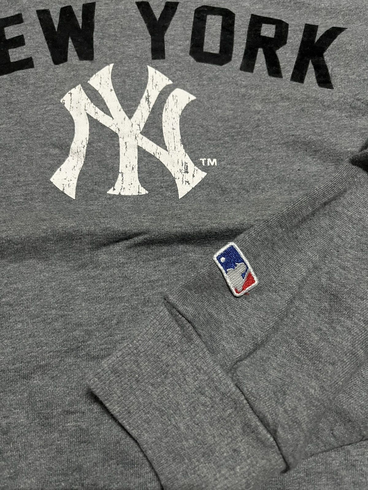 MLB 🔥MLB x NY New York Big Logo Sweetshirts Size US XXL / EU 58 / 5 - 3 Thumbnail