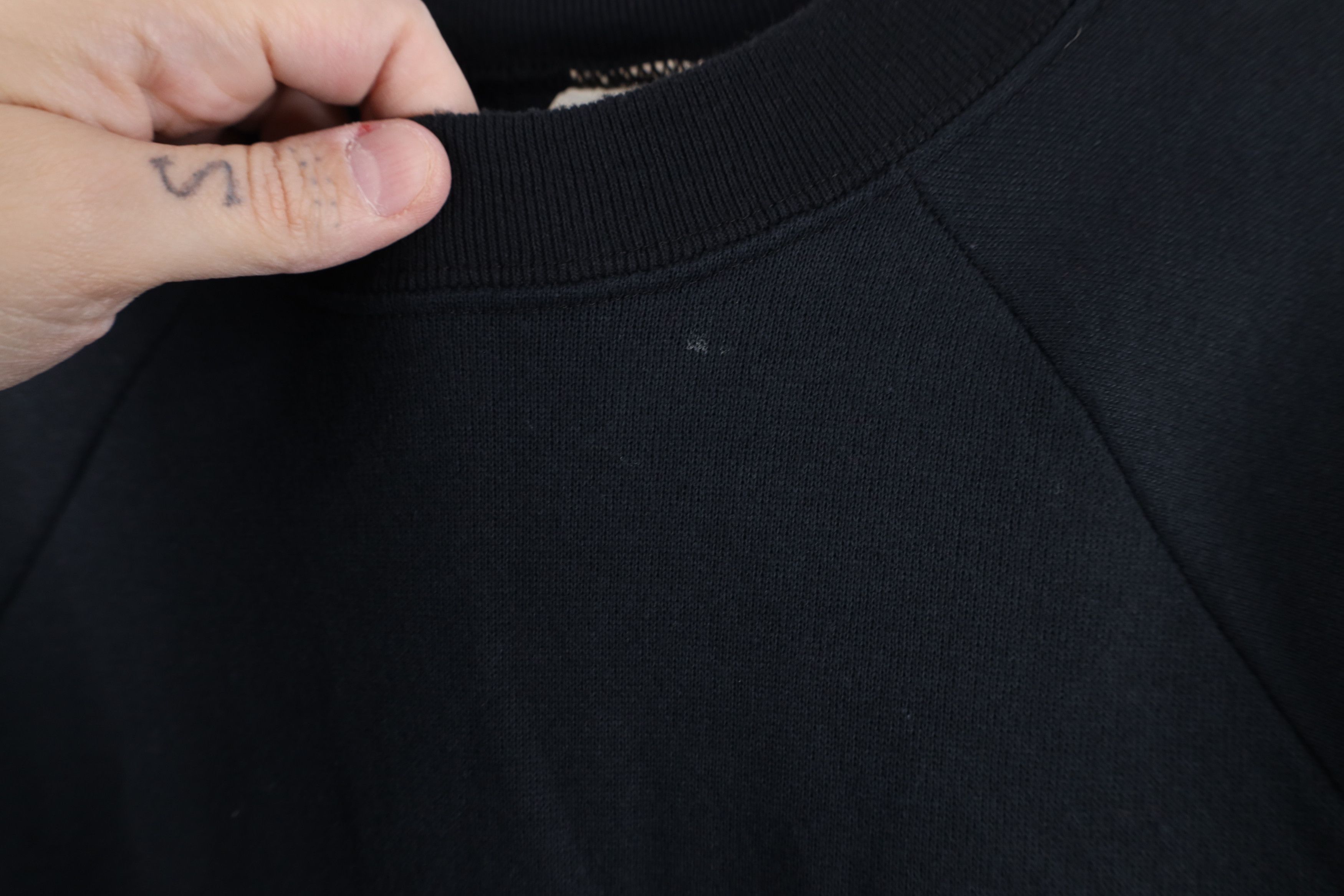 Vintage Vintage 80s 90s Spalding Crewneck Sweatshirt Black USA Size M / US 6-8 / IT 42-44 - 7 Thumbnail