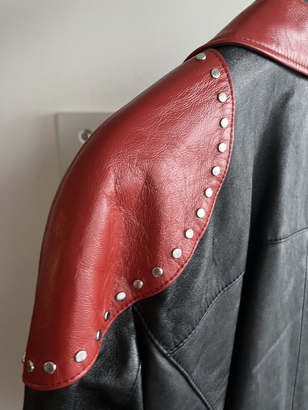 Celine × Hedi Slimane $7,500 Super Runway Celine Hedi Slimane Biker Leather Jacket Size US XL / EU 56 / 4 - 8 Thumbnail