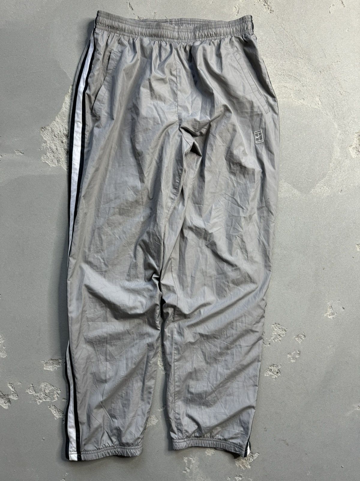 Nike × Vintage Vintage Y2K Nike Court Nylon Track Pants Size US 36 / EU 52 - 3 Thumbnail