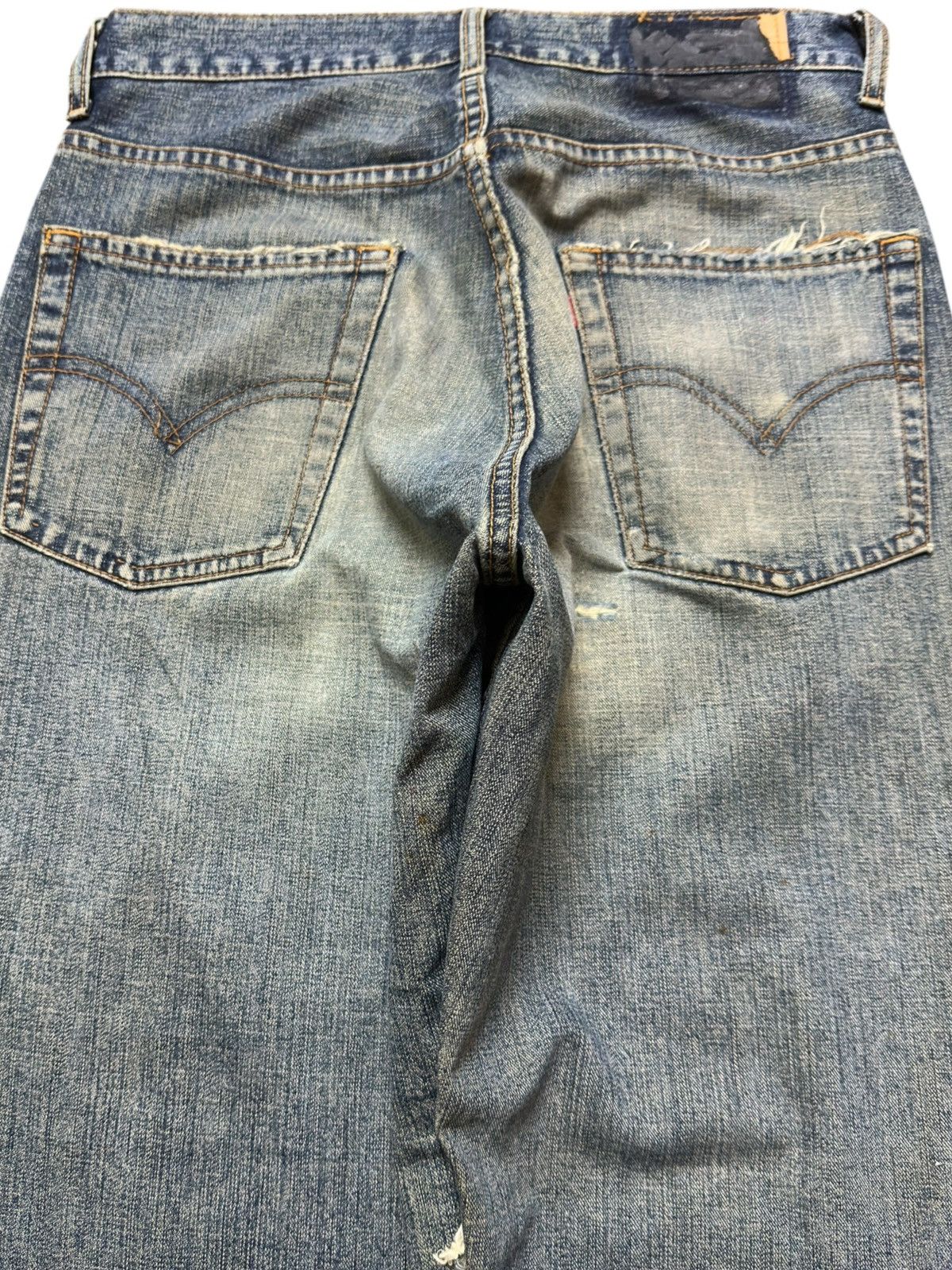 Levi's Vintage Clothing Vintage Levi’s 669-19 Baggy Ripped Distressed Denim Size US 29 - 5 Thumbnail