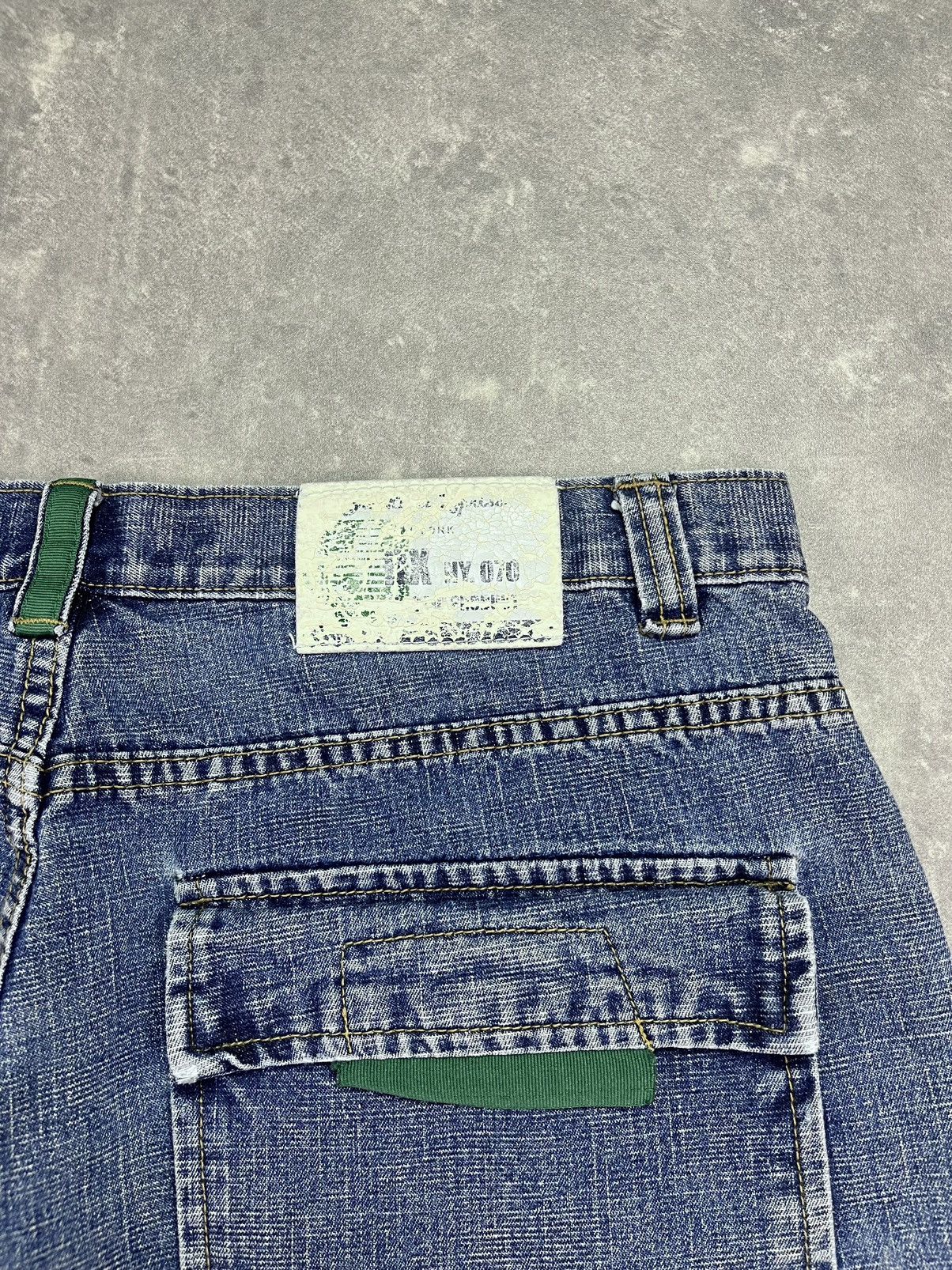 Brooklyn Xpress Brooklyn Xpress Mega Baggy Y2K Patches Denim Jorts Shorts 36 Size US 36 / EU 52 - 13 Thumbnail