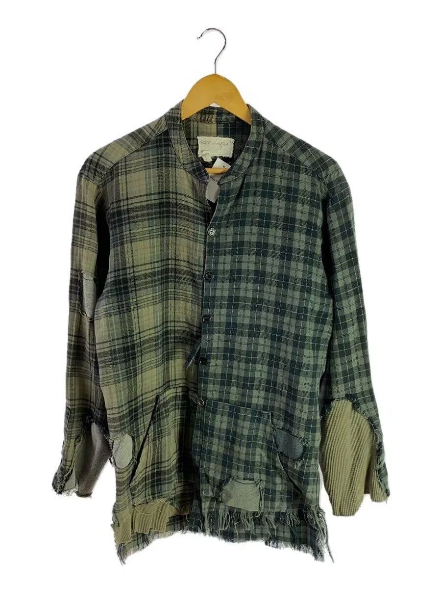 Greg Lauren Raw Hem Flannel Size US S / EU 44-46 / 1 - 1 Thumbnail