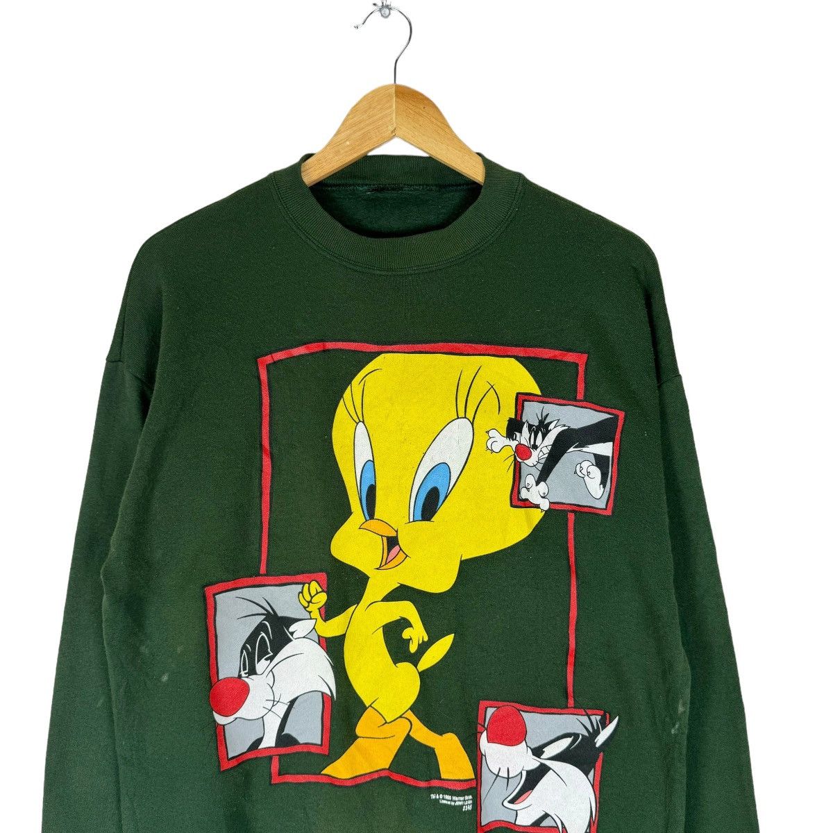 Cartoon Network ❄️90s WARNER BROS LOONEY TUNES SWEATSHIRT CREWNECK Size US L / EU 52-54 / 3 - 2 Thumbnail