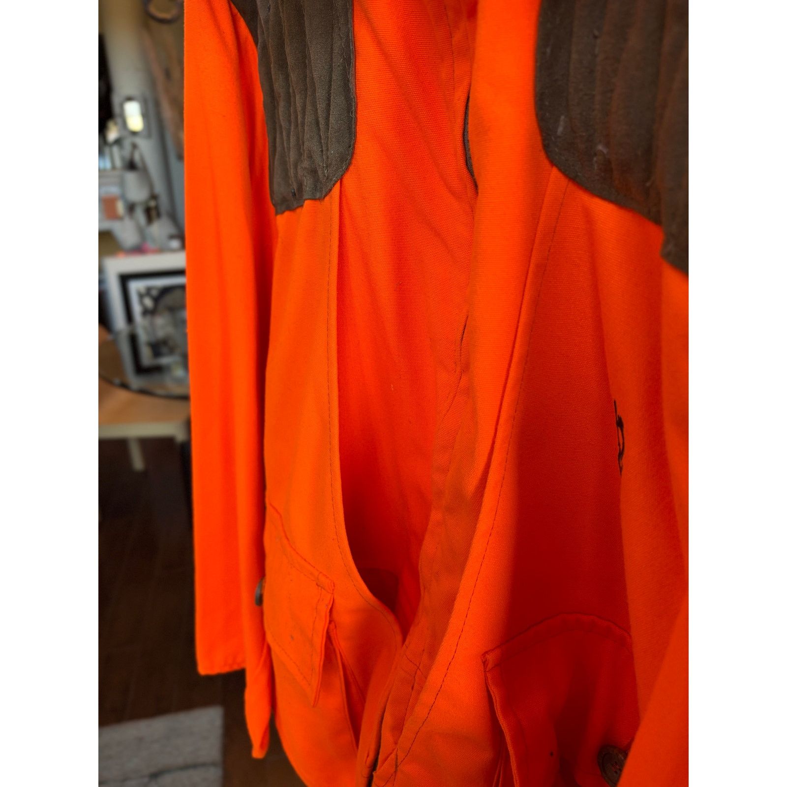 Vintage Vintage Bob Allen Blaze Orange Upland Hunting Jacket Size M Size US M / EU 48-50 / 2 - 5 Thumbnail