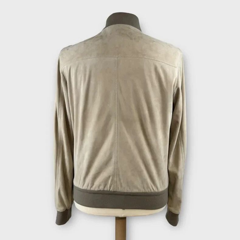 Loro Piana LORO PIANA Men's calf leather kidskin jacket coat Size US S / EU 44-46 / 1 - 2 Thumbnail