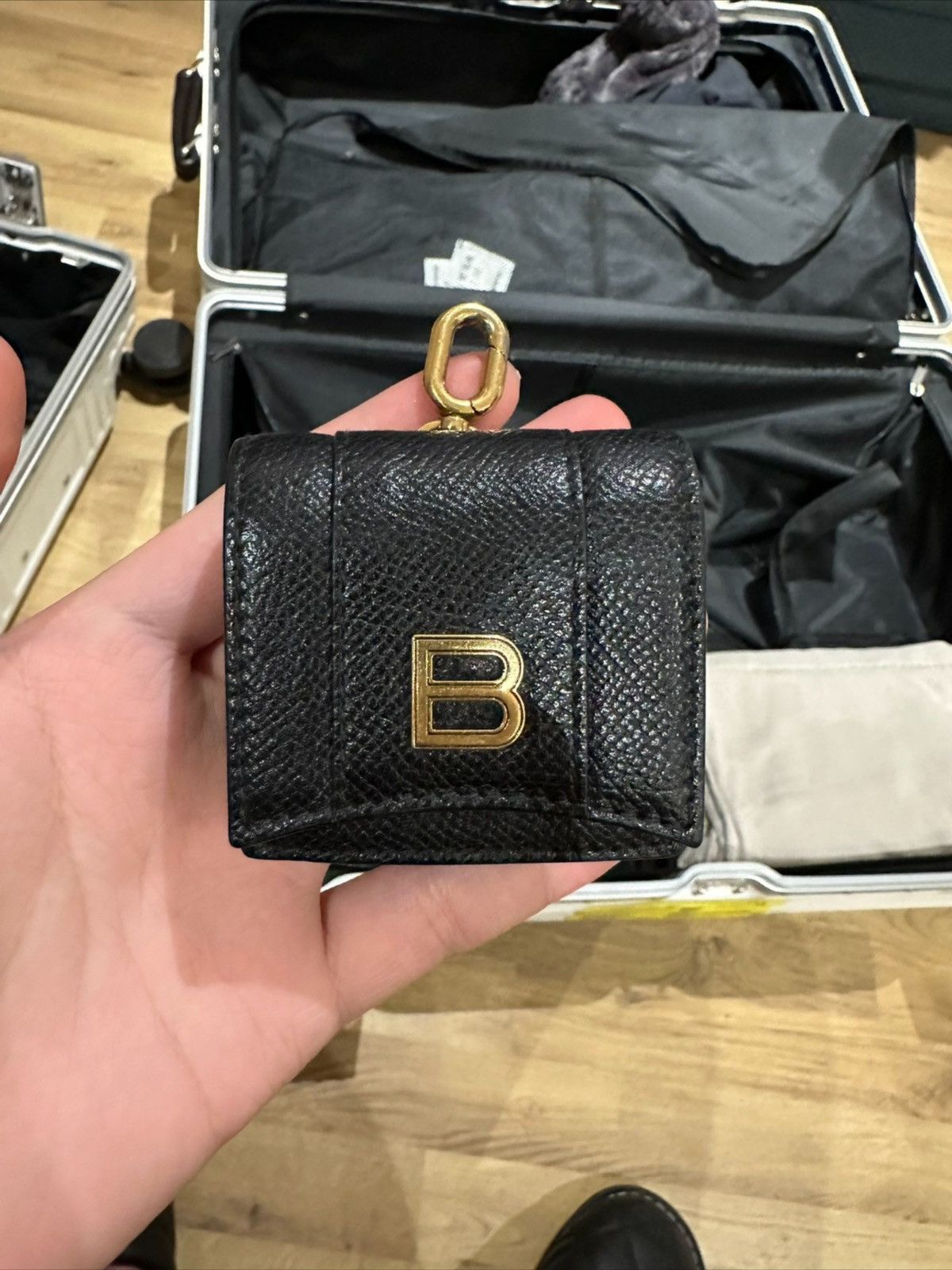 image of Balenciaga Mini Bag in Black, Men's