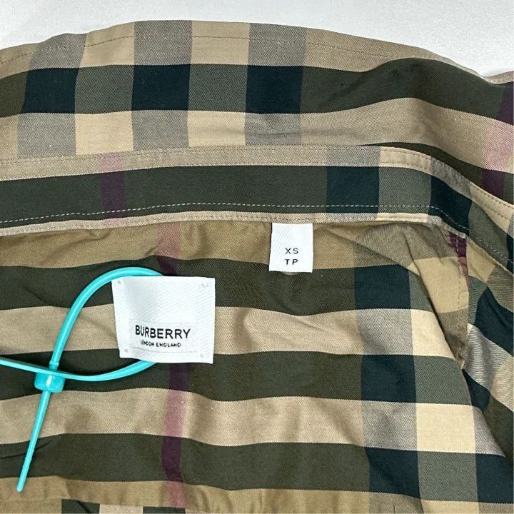 Burberry Burberry Burberry Brown Plaid Long Sleeve Shirt for Men-25 Size US XS / EU 42 / 0 - 2 Thumbnail