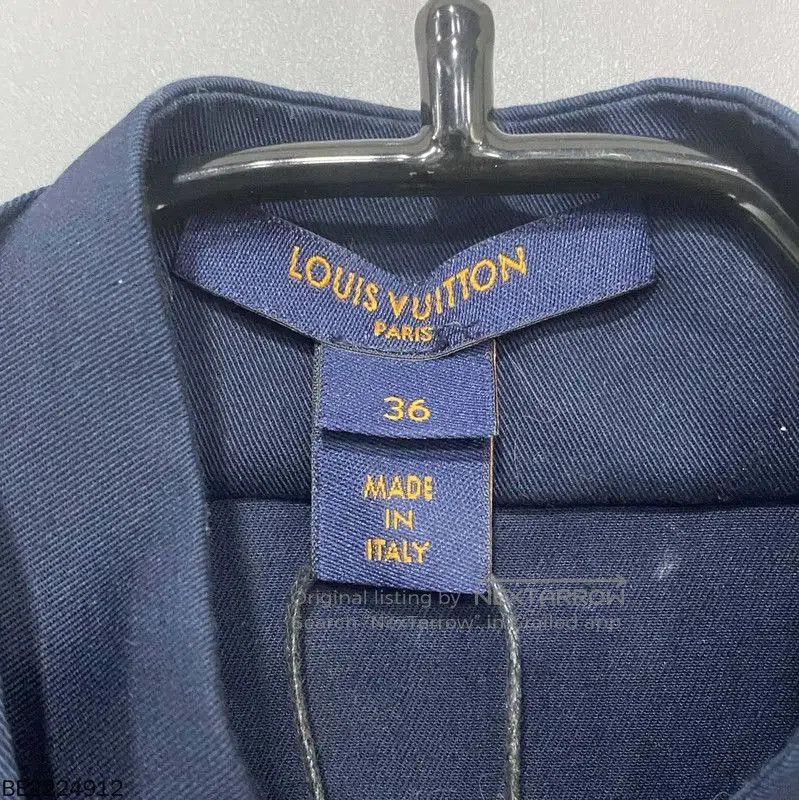 Louis Vuitton Louis Vuitton Women's Navy Blouse with Bow Detail . Size XXS / US 00 / IT 34 - 5 Thumbnail