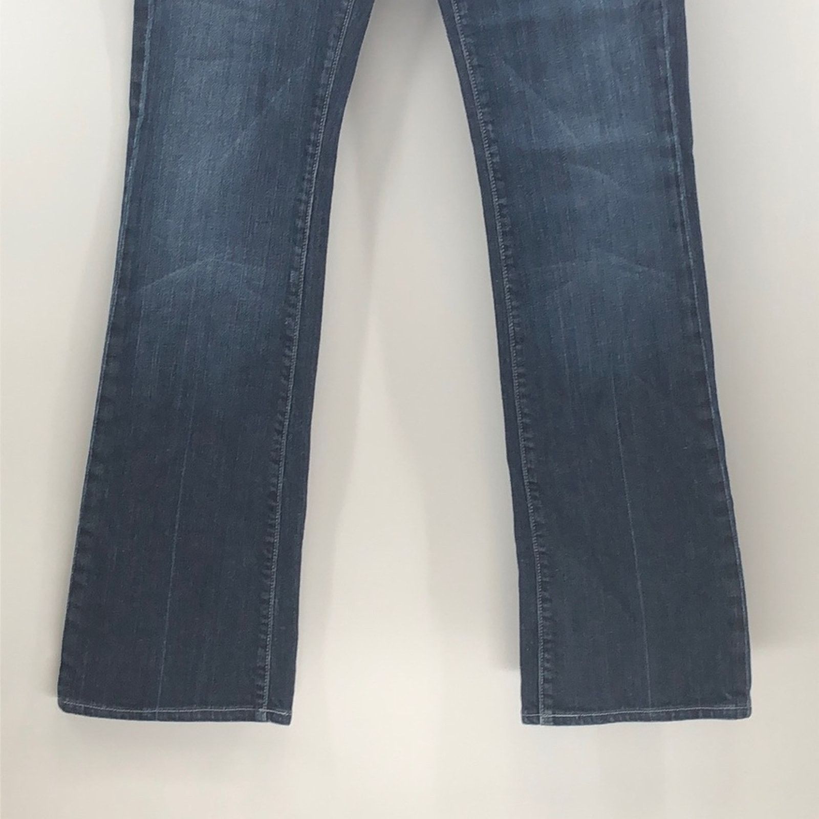 7 For All Mankind 7 for all mankind boot cut jean dark wash Y2K Low rise 29 Size 29" - 3 Thumbnail